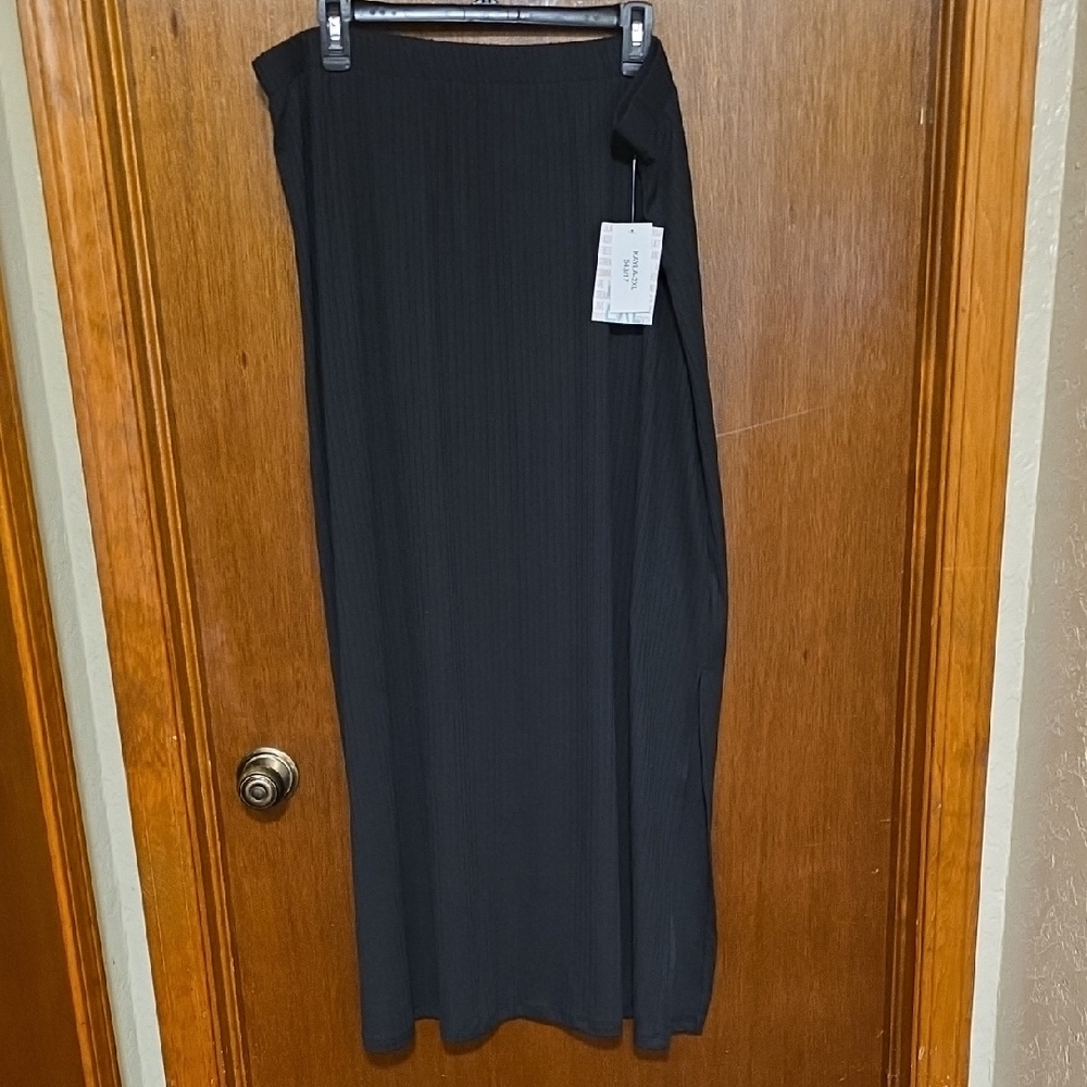 NWT 2X Lularoe Kayla Single Slit Maxi Skirt